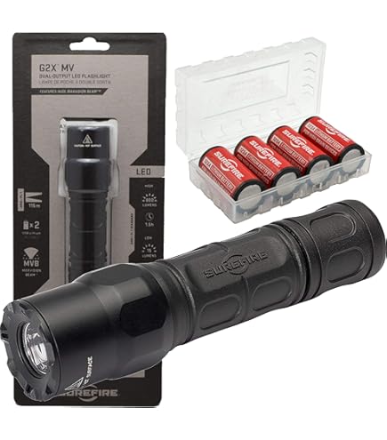 Amazon.co.jp: SUREFIRE G2X-MV ブラック : スポーツ＆アウトドア